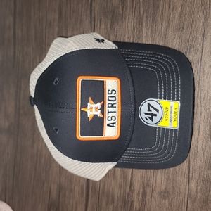 Houston Astros '47 Youth Trucker Snapback Hat - Navy